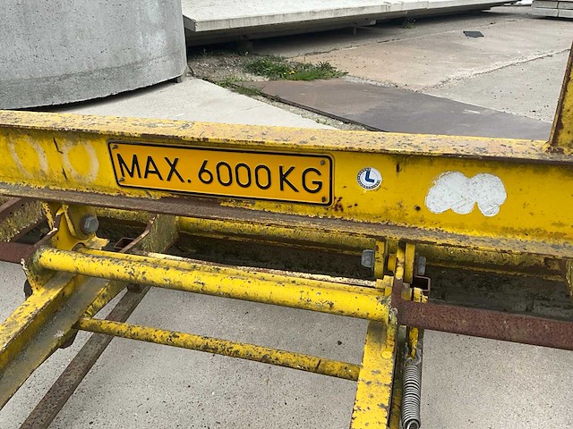 Mechanische kanaalplatenklem 120cm - afbeelding 2 van  10