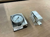 Mechanische schakelaar en manometer - afbeelding 1 van  5