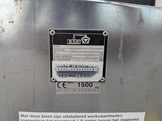Mechanische tegelklem, bsv, 406/160 - afbeelding 3 van  12