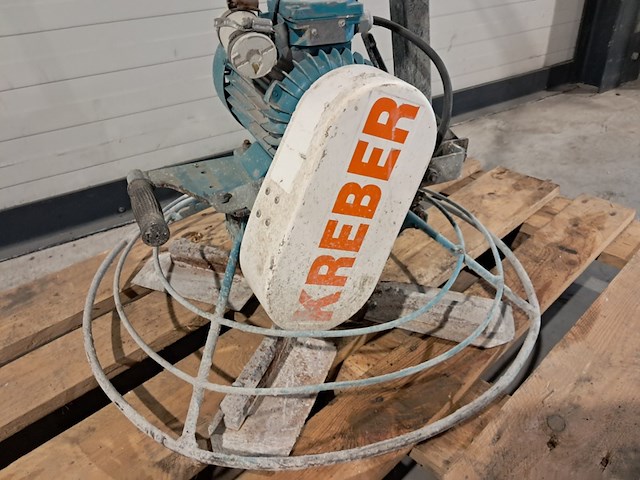 Mechanische troffel 600mm 230v kreber, k 600e, bouwjaar 2018 - afbeelding 2 van  8