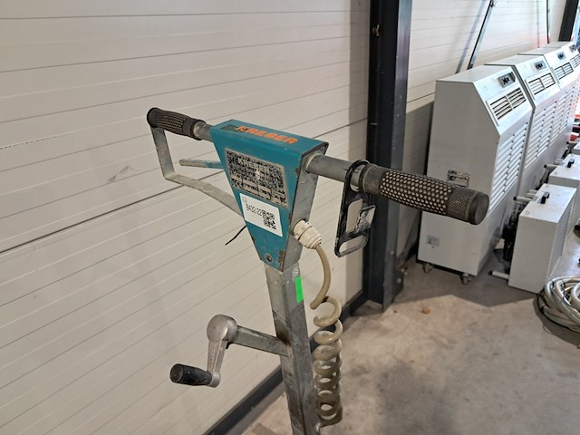 Mechanische troffel 600mm 230v kreber, k 600e, bouwjaar 2018 - afbeelding 5 van  8