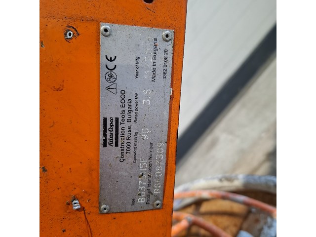 Mechanische troffel 900mm benzine atlas copco, bg 375, 2016 - afbeelding 9 van  9