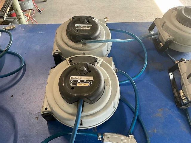Mecharoll rollmaster luchtslanghaspel (2x) - afbeelding 1 van  3