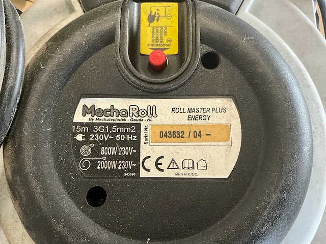 Mecharoll rollmaster plus verlengkabelhaspel (2x) - afbeelding 2 van  3