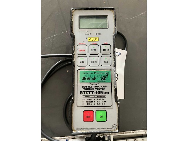 Mechesin btctt-10n-m torq tester - afbeelding 2 van  2
