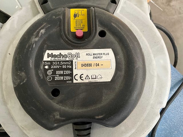 Mechroll lucht en elektra haspel - afbeelding 4 van  4