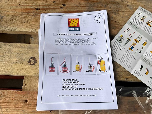 Meclube - 14 liter automatische bandenvuller met ondersteuning. - luchtcompressor - afbeelding 4 van  14