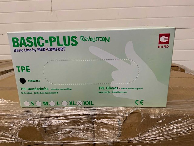 Med-comfort xxl tpe handschoenen (120000x) - afbeelding 2 van  7