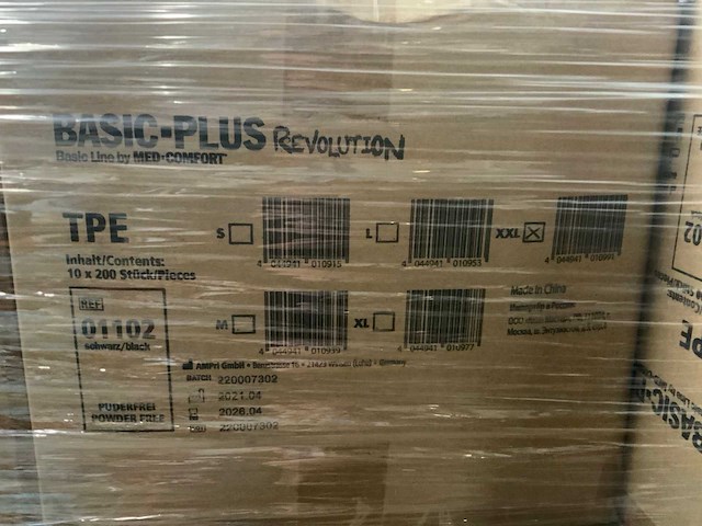 Med-comfort xxl tpe handschoenen (120000x) - afbeelding 6 van  7