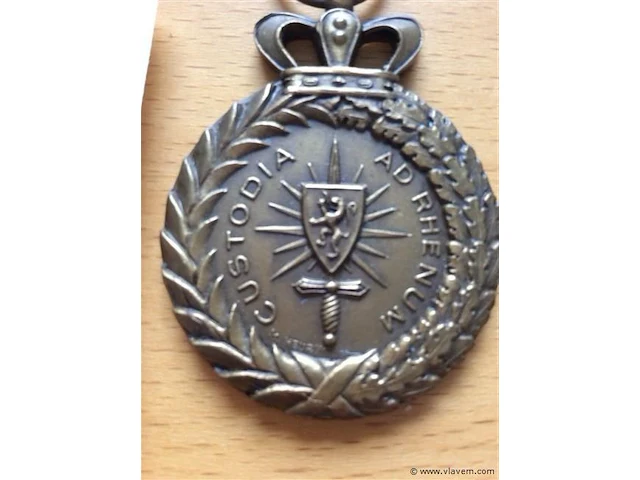 Medaille bezetting rijnland - afbeelding 2 van  3