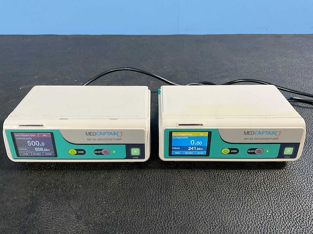 Medcaptain - mp-60 - infusion pump - 2020 (2x) - afbeelding 1 van  6