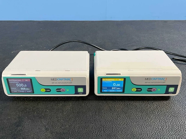 Medcaptain - mp-60 - infusion pump - 2020 (2x) - afbeelding 1 van  6