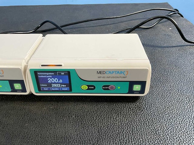 Medcaptain - mp-60 - infusion pump - 2020 (3x) - afbeelding 3 van  10