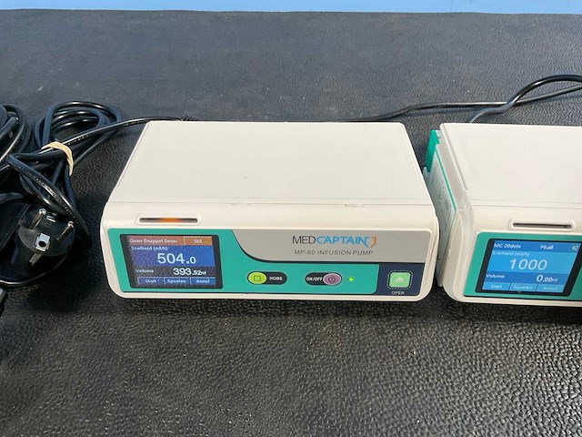 Medcaptain - mp-60 - infusion pump - 2020 (3x) - afbeelding 2 van  2