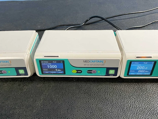 Medcaptain - mp-60 - infusion pump - 2020 (3x) - afbeelding 5 van  10