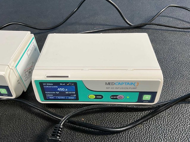 Medcaptain - mp-60 - infusion pump - 2020 (4x) - afbeelding 8 van  13
