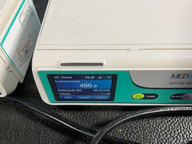 Medcaptain - mp-60 - infusion pump - 2020 (4x) - afbeelding 9 van  13