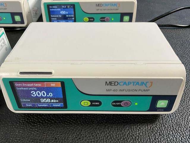 Medcaptain - mp-60 - infusion pump - 2020 (4x) - afbeelding 12 van  13