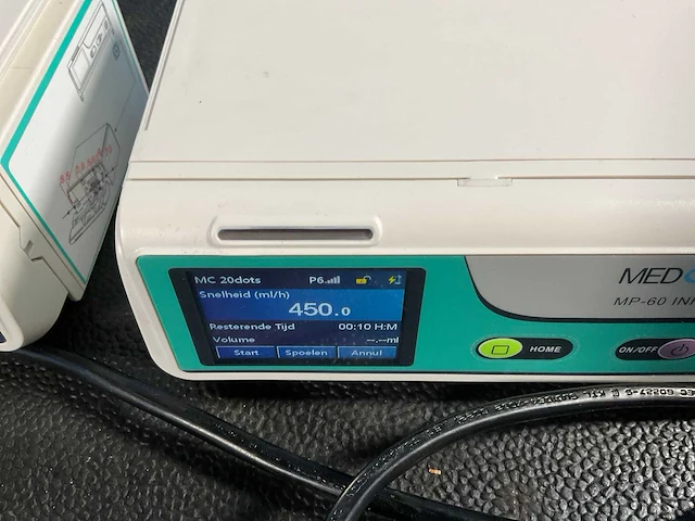 Medcaptain - mp-60 - infusion pump - 2020 (4x) - afbeelding 9 van  13
