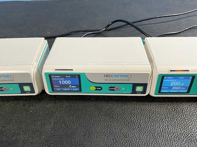 Medcaptain - mp-60 - infusion pumps - 2020 (3x) - afbeelding 6 van  11