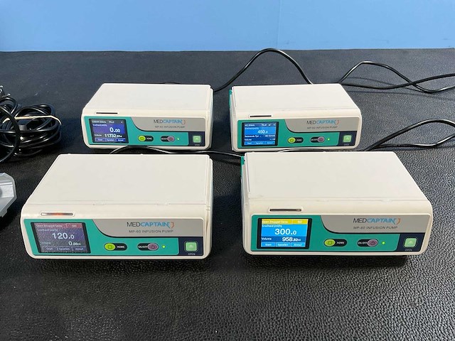Medcaptain - mp-60 - infusion pumps - 2020 (4x) - afbeelding 1 van  13