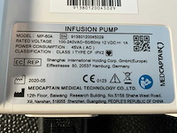 Medcaptain - mp-60 - infusion pumps - 2020 - afbeelding 9 van  12