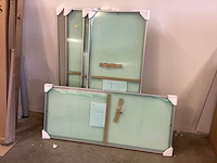 Mededelingenbord met slot (5x) - afbeelding 3 van  4