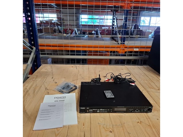 Mediaspeler met bluetooth ontvanger en am/fm tuner, denon, dn-300z - afbeelding 1 van  14