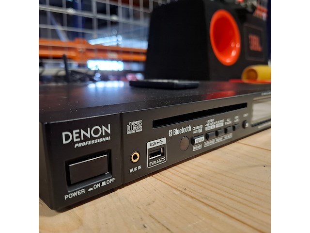 Mediaspeler met bluetooth ontvanger en am/fm tuner, denon, dn-300z - afbeelding 9 van  14
