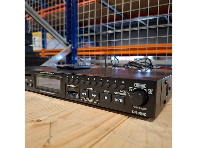 Mediaspeler met bluetooth ontvanger en am/fm tuner, denon, dn-300z - afbeelding 10 van  14