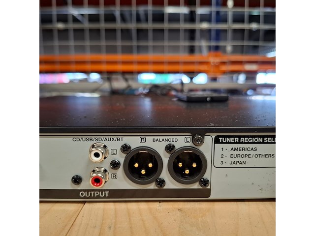 Mediaspeler met bluetooth ontvanger en am/fm tuner, denon, dn-300z - afbeelding 12 van  14