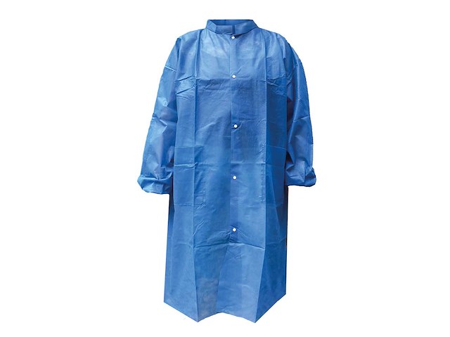 Medical care & serve industry xl 25 00 2324 wegwerp jas (400x) - afbeelding 1 van  2