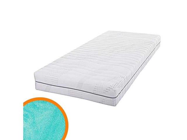 Medicarematras (2x) 90 x 200cm pocketgeveerde matrassen 340 pockets m2 20 cm hoog dubbeltyk - afbeelding 1 van  4