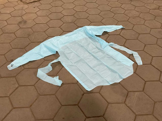 Medichoice poly blue level 4 wegwerpschorten (1050x) - afbeelding 1 van  5