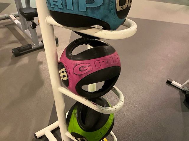 Medicijnballen op rek - afbeelding 4 van  5