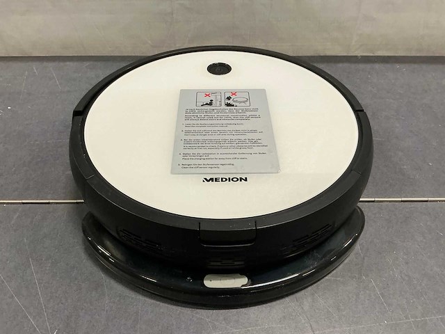Medion s10 sw (md19601) robotstofzuiger - afbeelding 4 van  6