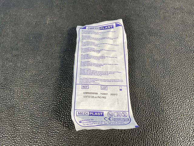 Mediplast - iv tubing is 15-20 dr/ml , luer lock (ds 100 st) (14x) - afbeelding 2 van  4