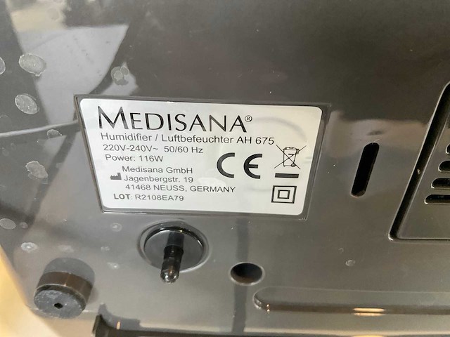 Medisana ah675 luchtbevochtiger (2x) - afbeelding 4 van  4