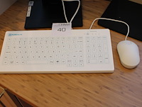 Medisch toetsenbord en muis pure keys. - afbeelding 1 van  1