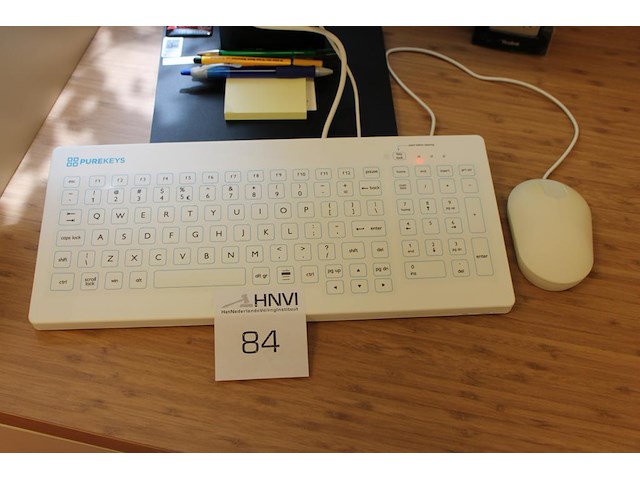 Medisch toetsenbord en muis pure keys. - afbeelding 1 van  2