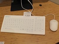 Medisch toetsenbord en muis pure keys. - afbeelding 1 van  2