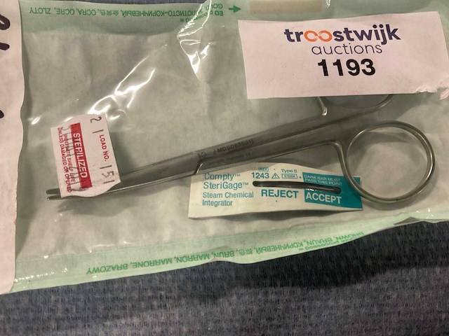 Medische klemschaar - afbeelding 2 van  2