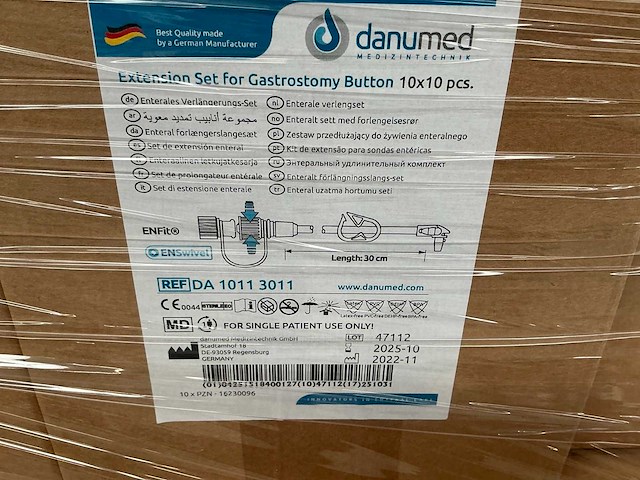 Medische wegwerpartikel op pallet - afbeelding 6 van  7