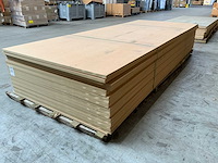 Medite mdf plaat 3050x1220x22 (21x) - afbeelding 1 van  6