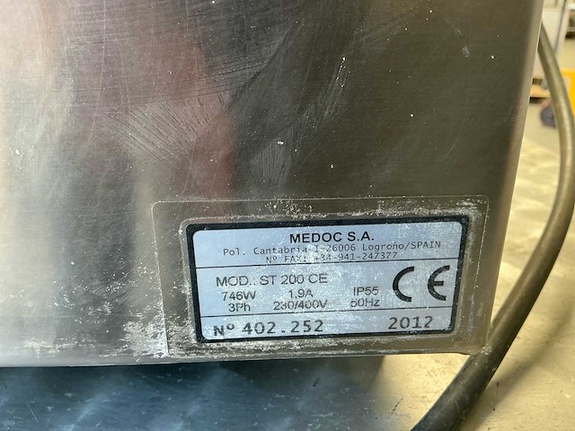 Medoc - 2012 - st200 ce - vleeszaagmachine - afbeelding 3 van  11