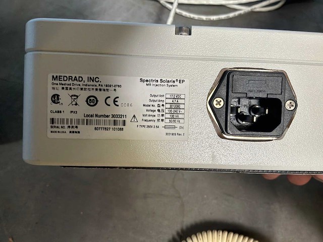 Medrad - spectris solaris ep - mri compatible injector - afbeelding 13 van  14