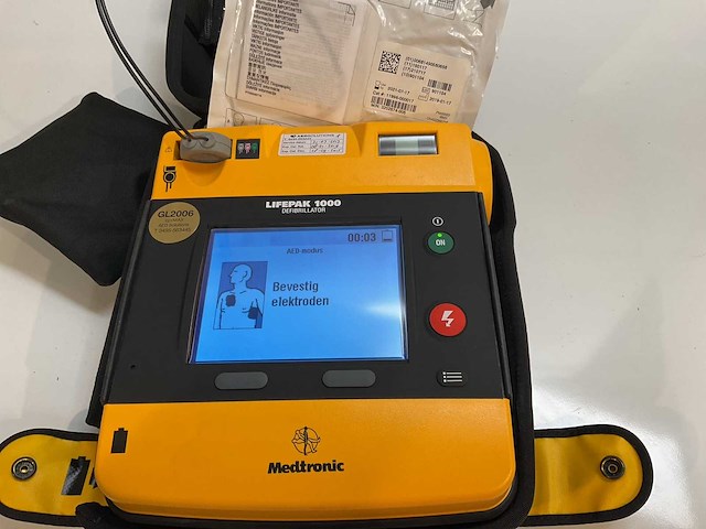 Medtronic lifepak 1000 defibrillator aed - afbeelding 2 van  5