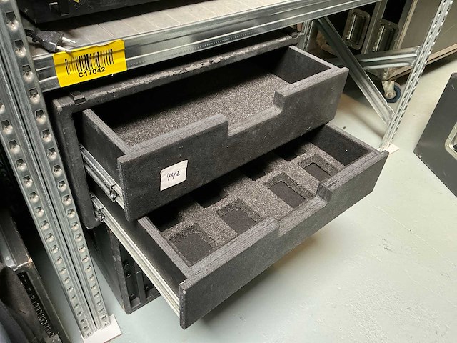 Meekel cases laderack flightcase - afbeelding 2 van  4