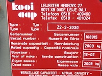 Meeneem heftruck, kooi aap leijester, z2-3, 2002 - afbeelding 16 van  33