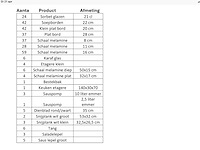 Meerdere soorten servies en bestek servies, glaswerk en bestek - afbeelding 3 van  9